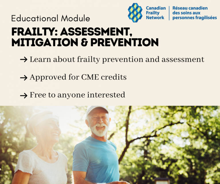 News Release: CFN releases accredited frailty education module for ...